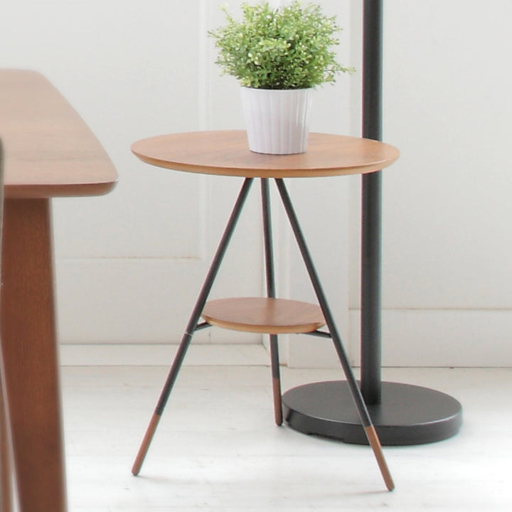 サイドテーブル 高さ50cm オーレ 木製 -9