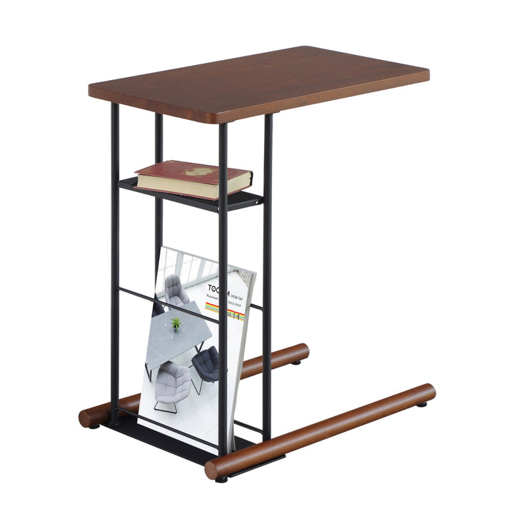 サイドテーブル 高さ60cm アルフ 木製 -7