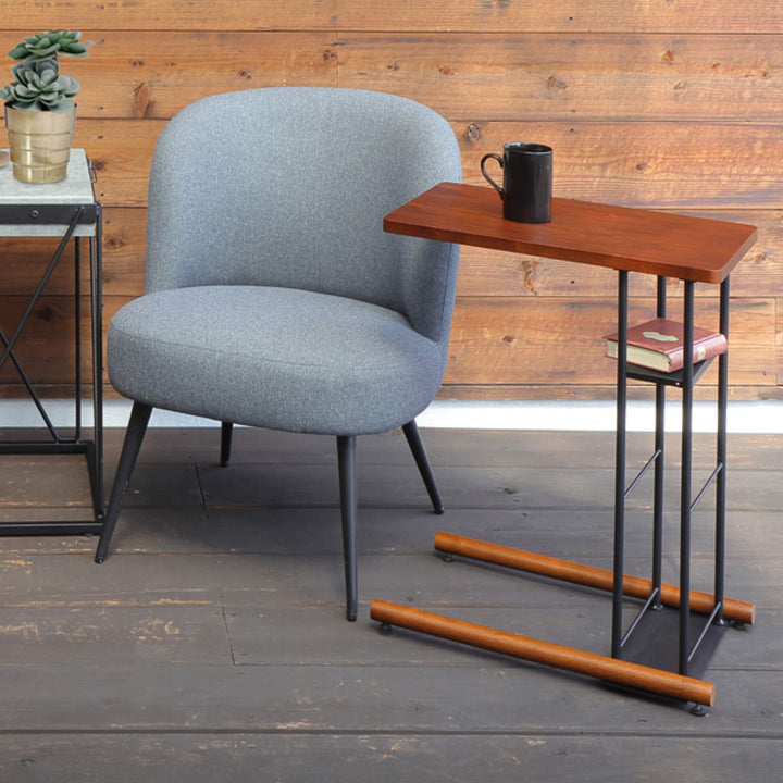 サイドテーブル 高さ60cm アルフ 木製 -11