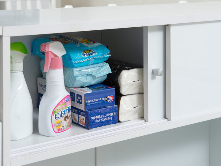 ペットケージ 折りたたみ式 カウンター下収納 Faceシリーズ 幅90cm -12