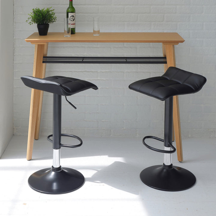 カウンターチェア 座面高59～80cm 背低タイプ ミスト -13