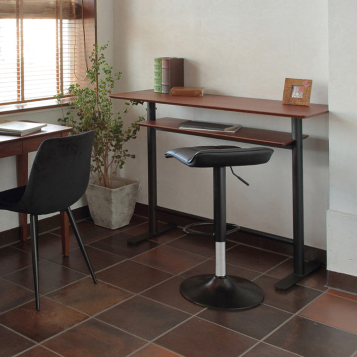 カウンターチェア 座面高59～80cm 背低タイプ ミスト -14