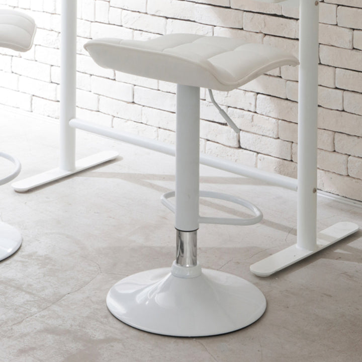 カウンターチェア 座面高59～80cm 背低タイプ ミスト -7