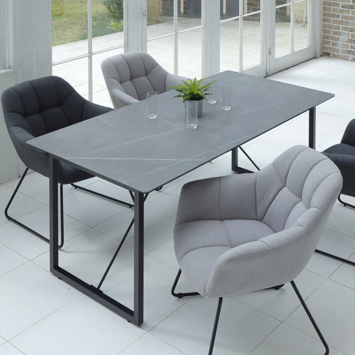 ダイニングテーブル 幅140cm セラミックトップ フォート -2