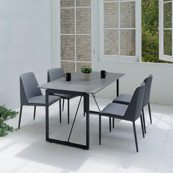 ダイニングテーブル 幅140cm セラミックトップ フォート -12