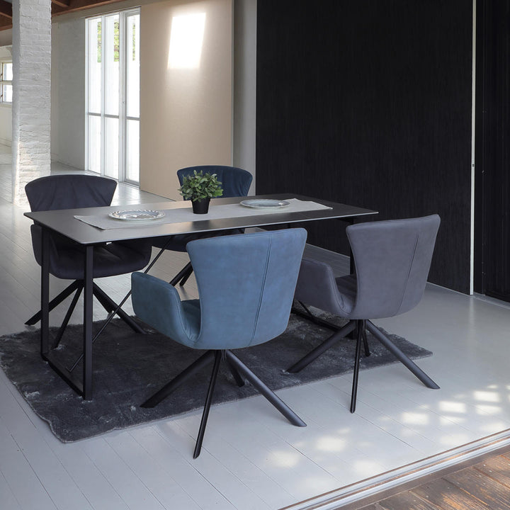 ダイニングテーブル 幅140cm セラミックトップ フォート -10