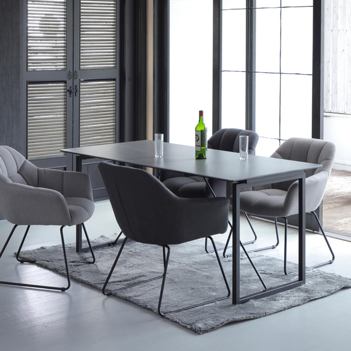 ダイニングテーブル 幅140cm セラミックトップ フォート -11