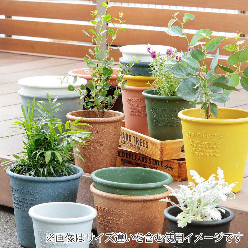 植木鉢エコポット丸型5号古紙入