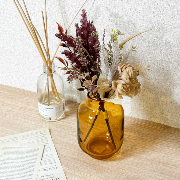 花瓶DGボトルガラス直径10.5x高さ16