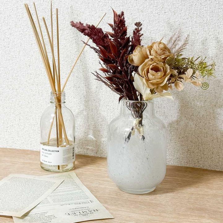 花瓶DGボトルガラス直径10.5x高さ16