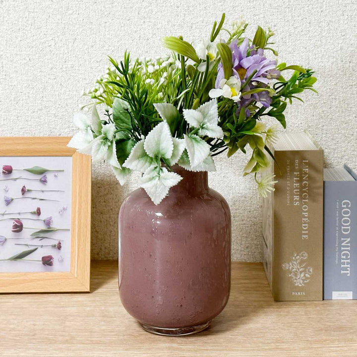 花瓶DGボトルガラス直径10.5x高さ16