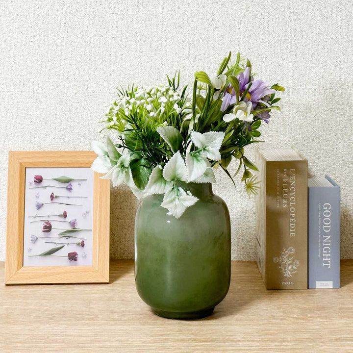 花瓶DGボトルガラス直径10.5x高さ16