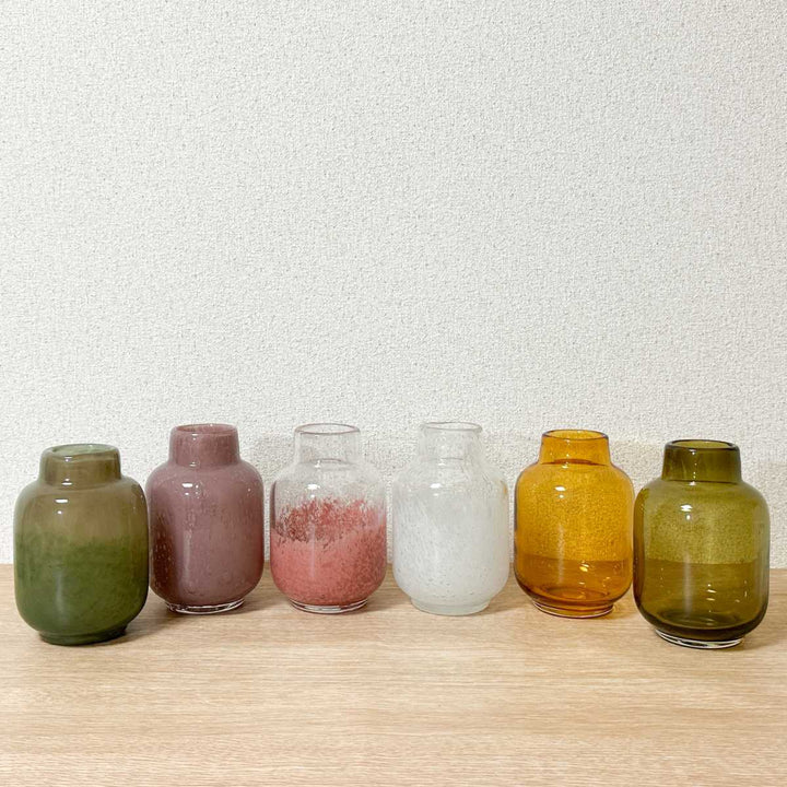 花瓶DGボトルガラス直径10.5x高さ16