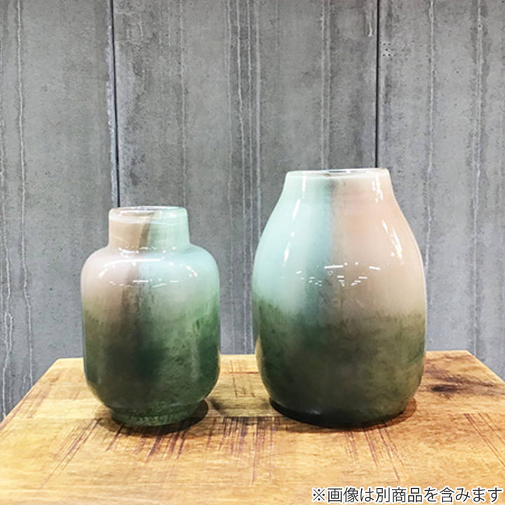 花瓶 DGガラスボットム ガラス 直径14x高さ18cm -15