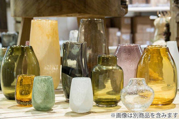 花瓶 DGガラスボットム ガラス 直径14x高さ18cm -17