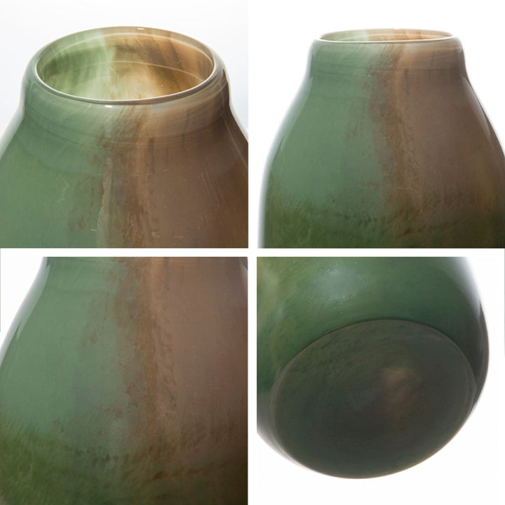 花瓶 DGガラスボットム ガラス 直径14x高さ18cm -20