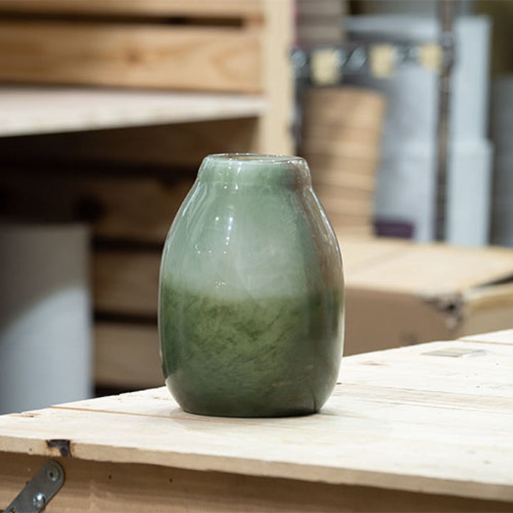 花瓶 DGガラスボットム ガラス 直径14x高さ18cm -8