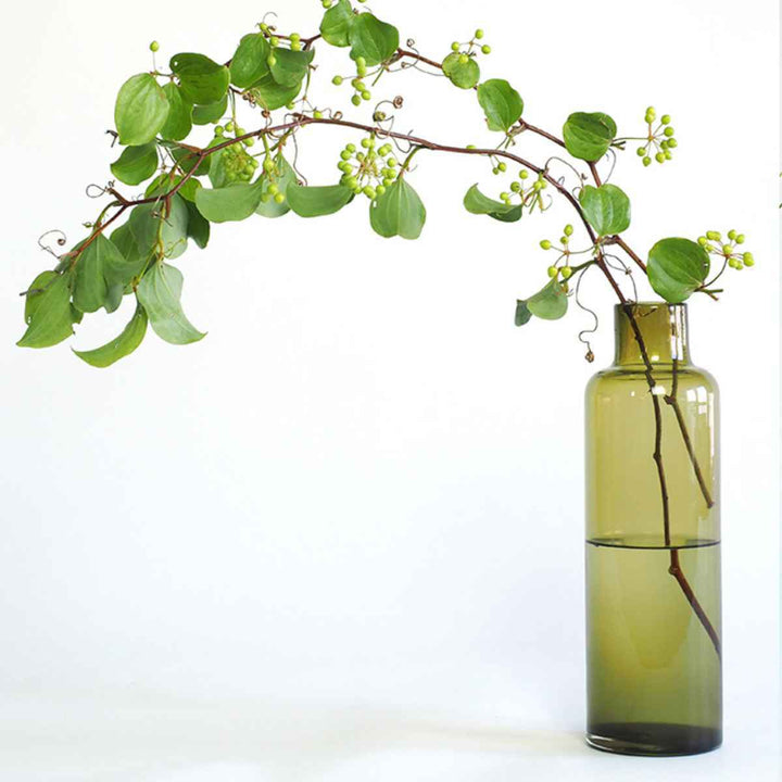 花瓶 DGボトルベース ガラス 直径11x高さ36cm -21