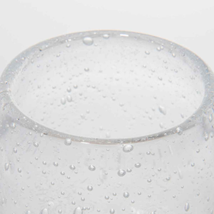 花瓶 DGティアドロップベース ガラス 直径11x高さ18cm -14