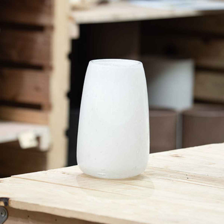 花瓶 DGティアドロップベース ガラス 直径11x高さ18cm -11