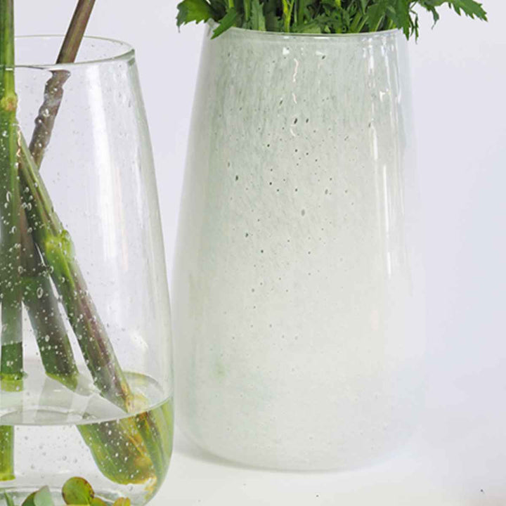 花瓶 DGティアドロップベース ガラス 直径15x高さ26cm -17