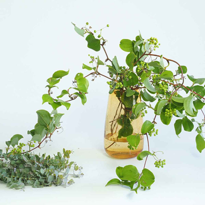 花瓶 DGティアドロップベース ガラス 直径15x高さ26cm -6