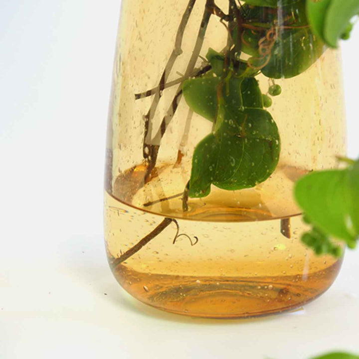 花瓶 DGティアドロップベース ガラス 直径15x高さ26cm -9