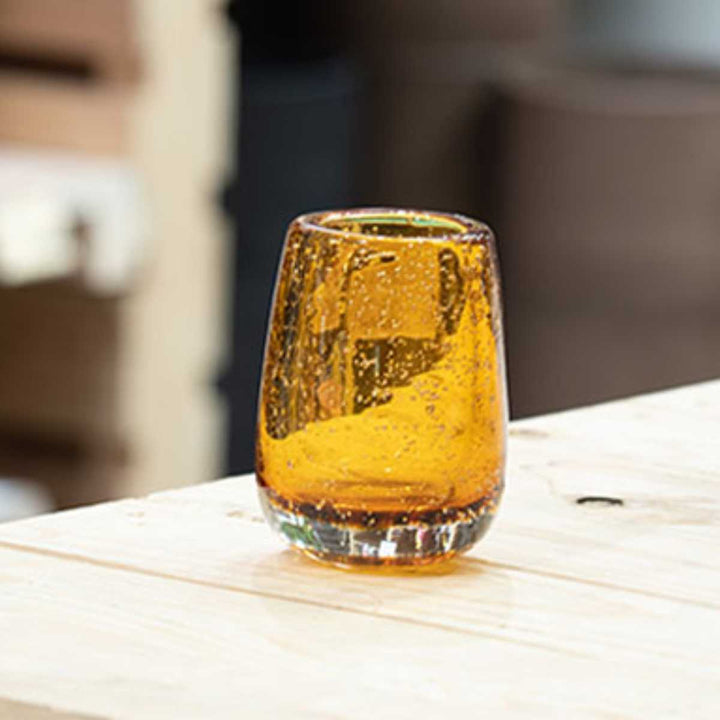 花瓶 DGティアドロップベース ガラス 直径7×高さ10cm -18