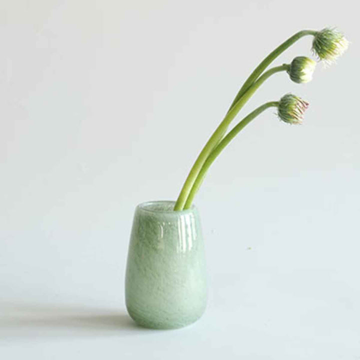 花瓶 DGティアドロップベース ガラス 直径7×高さ10cm -6