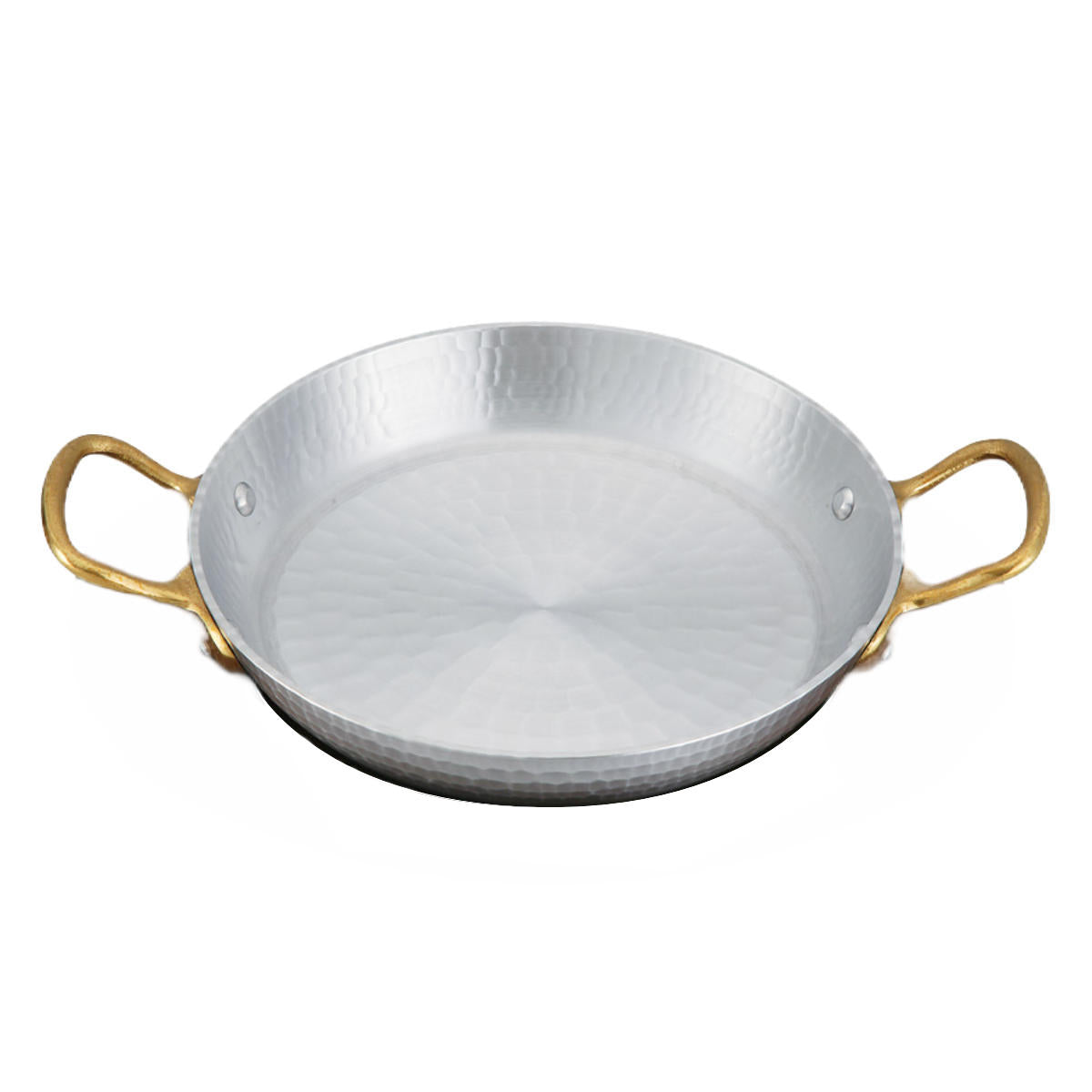 パエリアパン 24cm 両手 プロキング 打出しフライパン 中尾アルミ