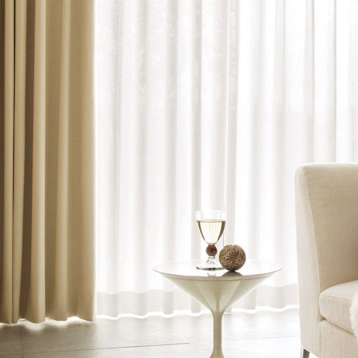 レースカーテン スミノエ ムース ミラーレース 100×176cm 遮光 ウォッシャブル -6