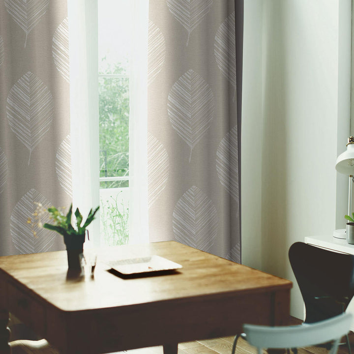 カーテン スミノエ レヒティア 100×200cm 形状記憶加工 -4