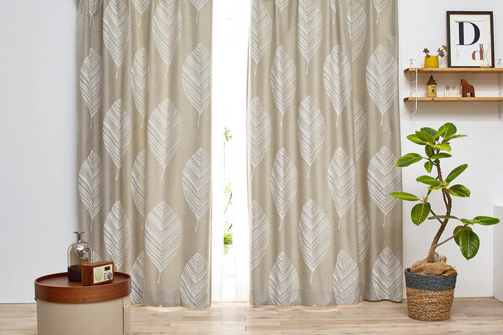 カーテン スミノエ レヒティア 100×200cm 形状記憶加工 -5