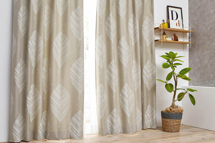 カーテン スミノエ レヒティア 100×200cm 形状記憶加工 -6