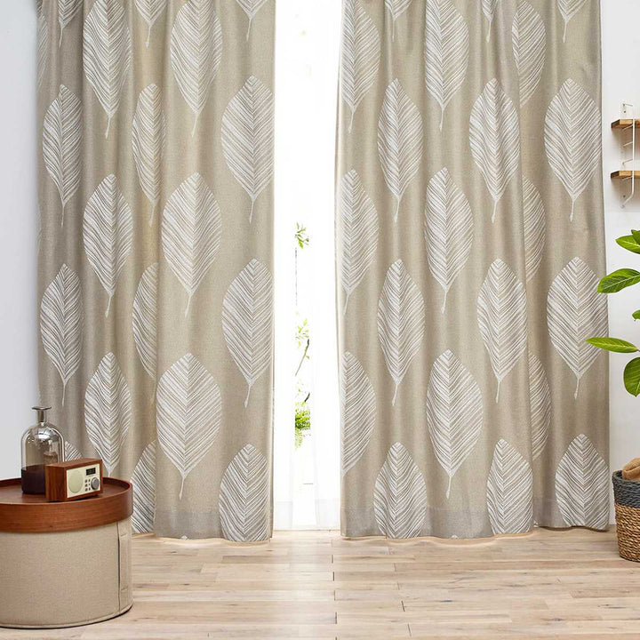 カーテン スミノエ レヒティア 100×200cm 形状記憶加工 -9