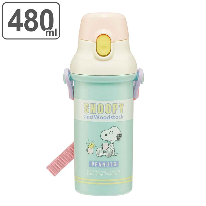 水筒 直飲み プラスチック 大容量 480ml 食洗機対応 キャラクター -2