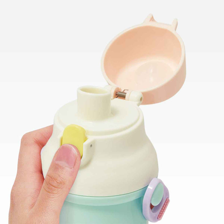 水筒 直飲み プラスチック 大容量 480ml 食洗機対応 キャラクター -4