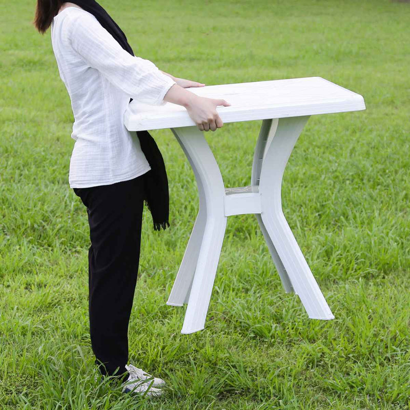 ガーデンテーブル PC スクエアテーブル アンジェロ 幅73×奥行き73cm -9