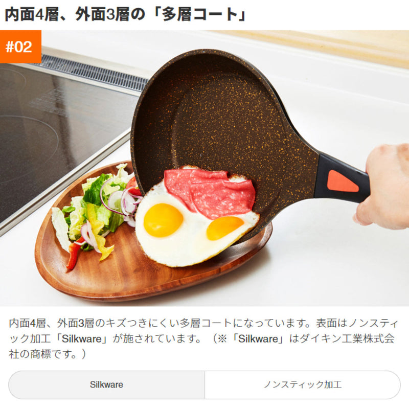 玉子焼き器13×18cmIH対応ゴールドマーブル