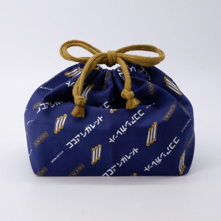 弁当袋 レトロダガシ 巾着 ココアシガレット -3