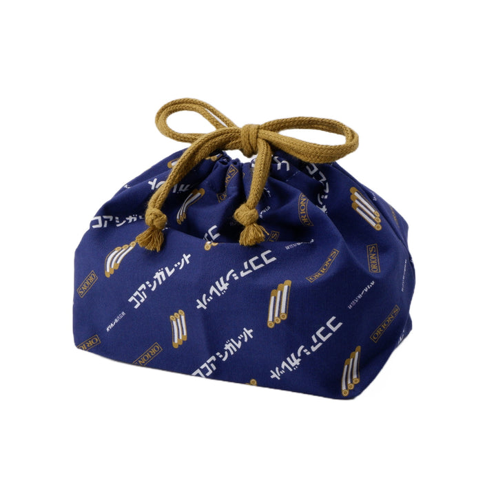 弁当袋 レトロダガシ 巾着 ココアシガレット -4