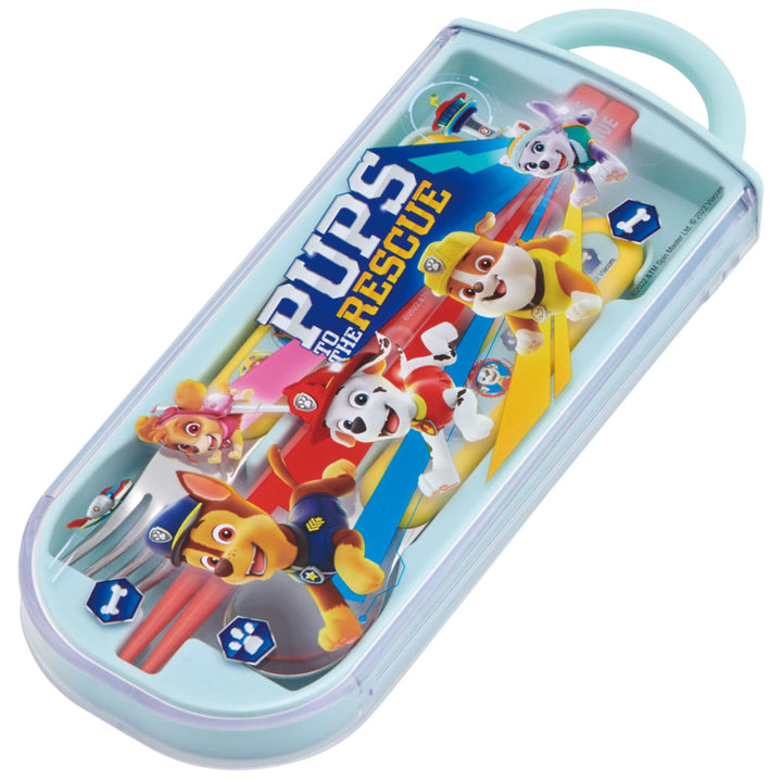 トリオセット 抗菌 箸 スプーン フォーク カトラリーセット スライド式 キャラクタ― -17