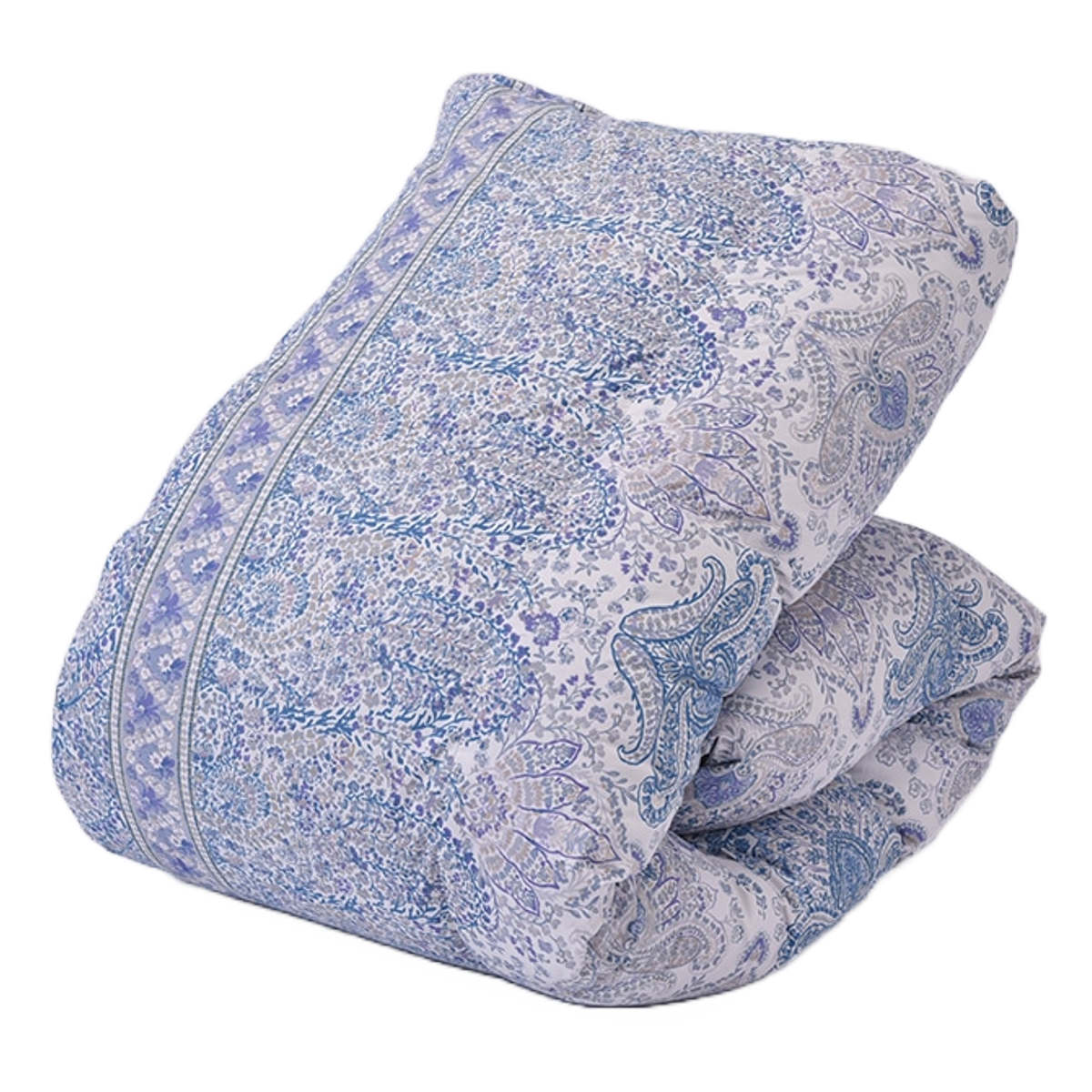 西川羽毛掛け布団グースダウン90%ブルー 西川羽毛布団 掛け布団 グース