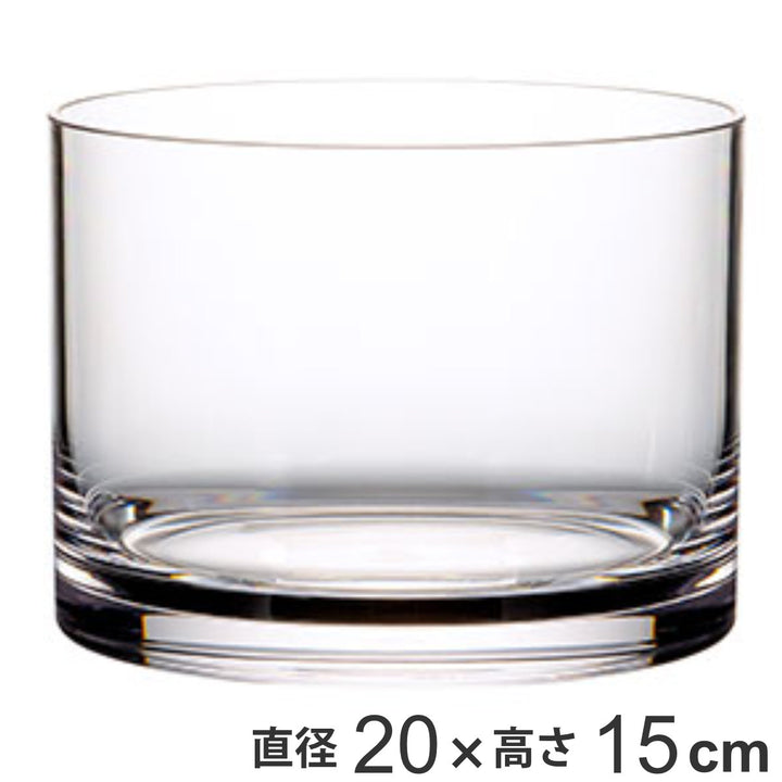 花瓶 PVシリンダー 直径20×高さ15cm ポリカーボネイト -2