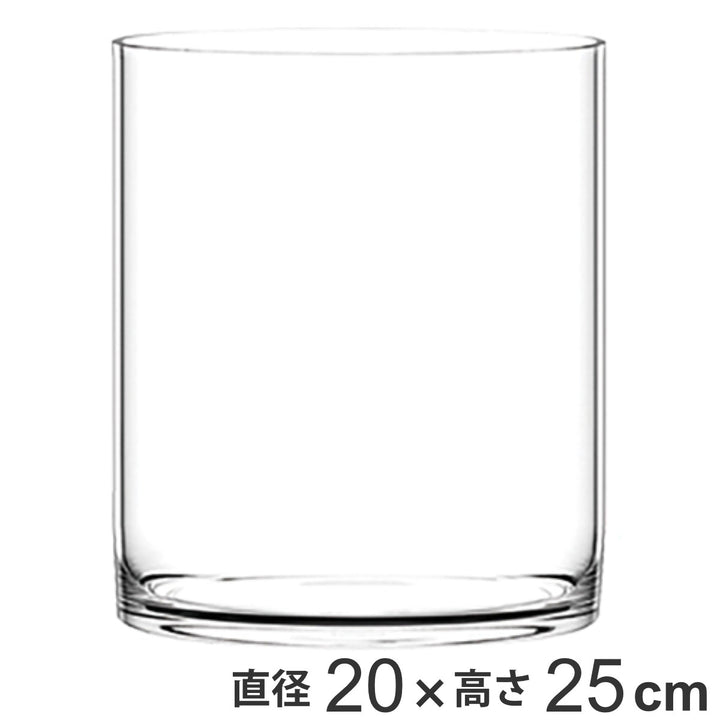 花瓶 PVシリンダー 直径20×高さ25cm ポリカーボネイト -2