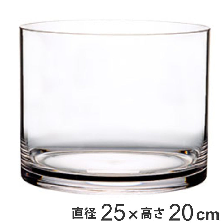 花瓶 PVシリンダー 直径25×高さ20cm ポリカーボネイト -2
