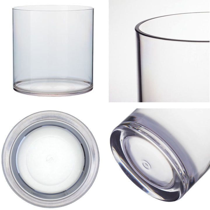 花瓶 PVシリンダー 直径35×高さ35cm ポリカーボネイト -4