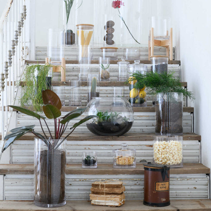 花瓶 PVシリンダー 直径25×高さ30cm ポリカーボネイト -14