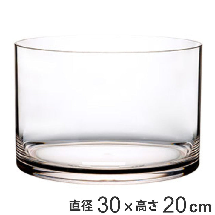 花瓶 PVシリンダー 直径30×高さ20cm ポリカーボネイト -2