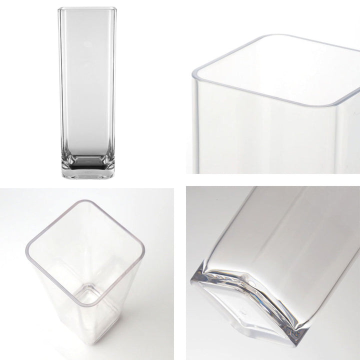 花瓶 PV角柱 幅12.5x奥行12.5×高さ35cm ポリカーボネイト -4